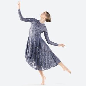 Revolution BEAUTIFUL DREAMER Elegant Lace  Dance Costume Dress -  Multiple Sizes